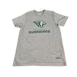 XFL Orlando Guardians T-Shirt Mens XL Gray Short Sleeve Graphic Tee Football